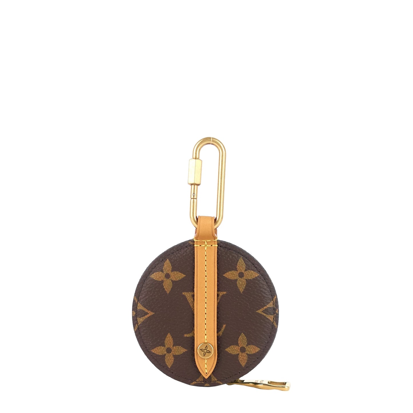 Louis Vuitto Round Monogram Canvas Coin Case