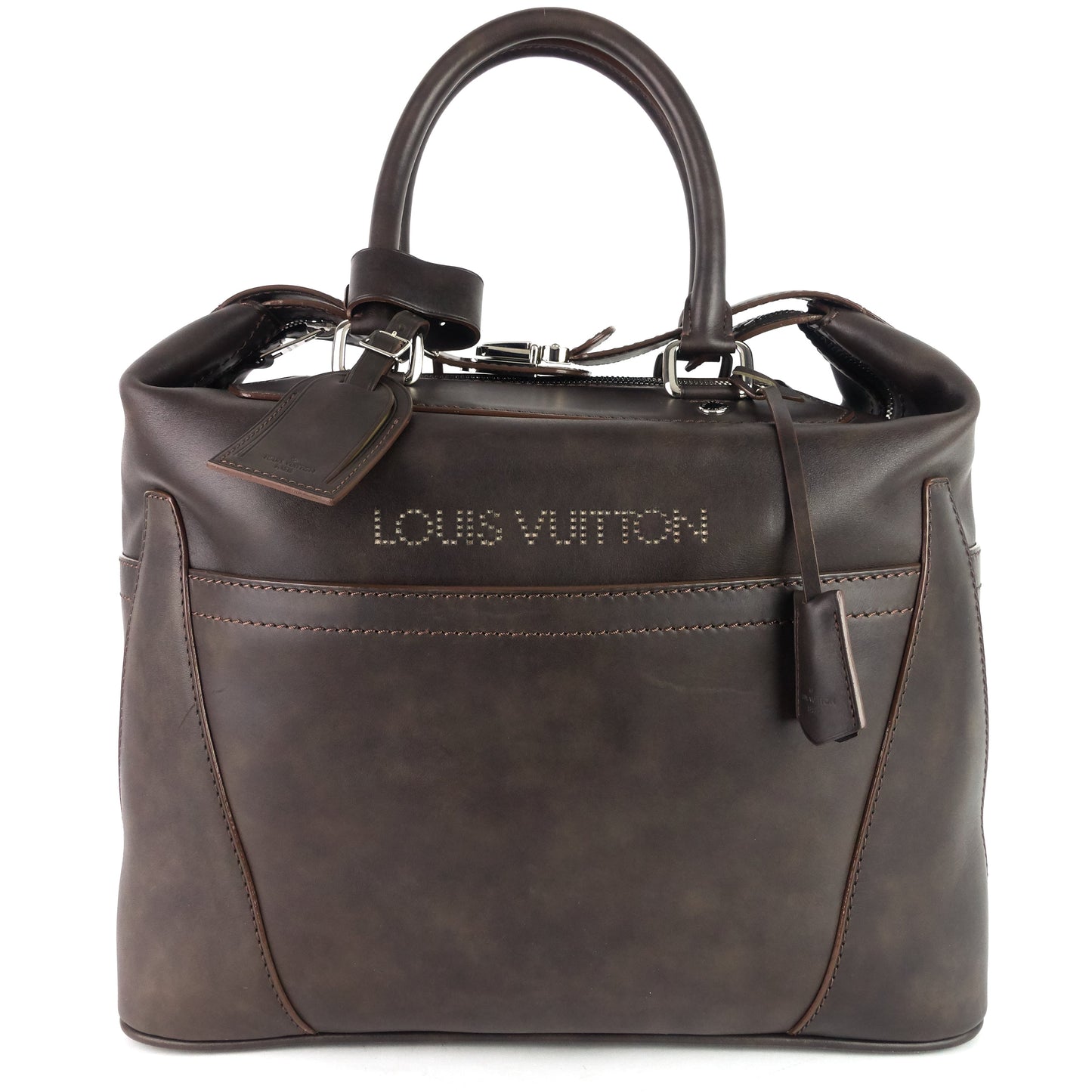 Louis Vuitto Bequia Antique Calfskin Grimaud Mini Bag
