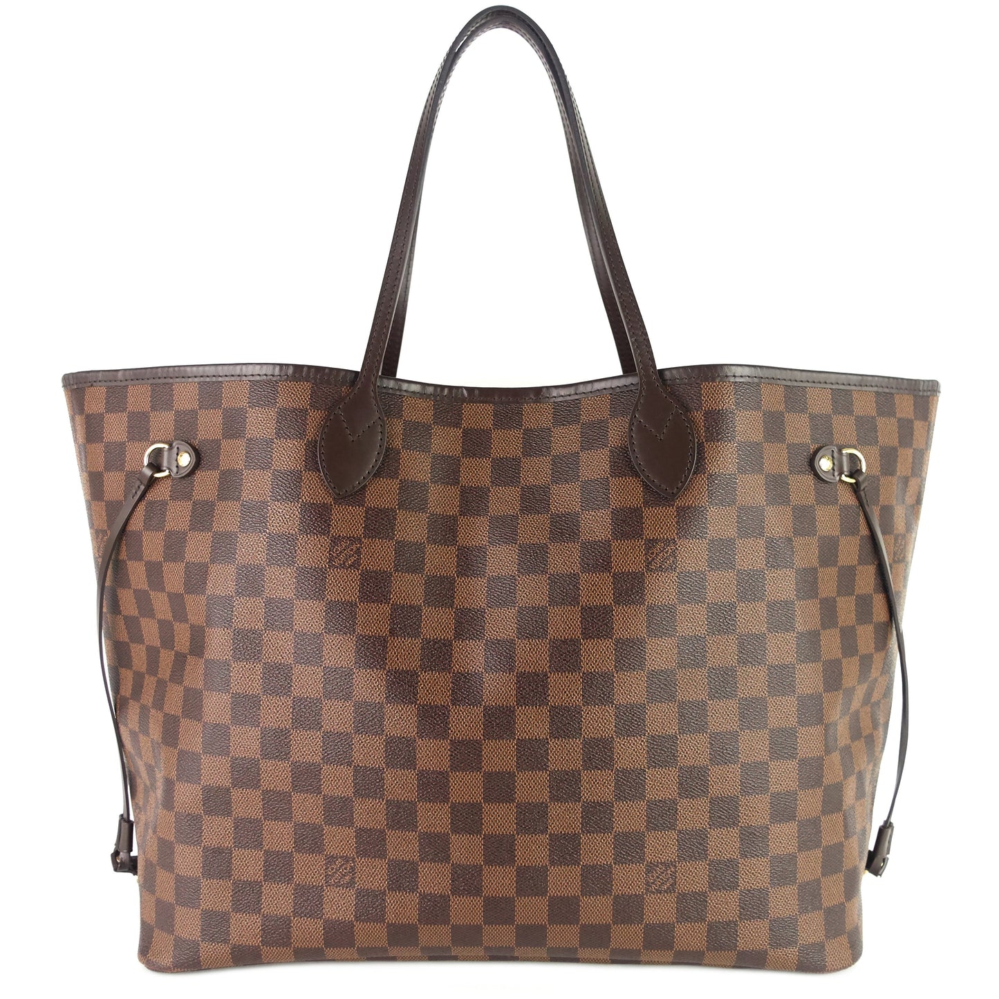 Louis Vuitto Neverfull GM Damier Ebene Canvas Tote Bag