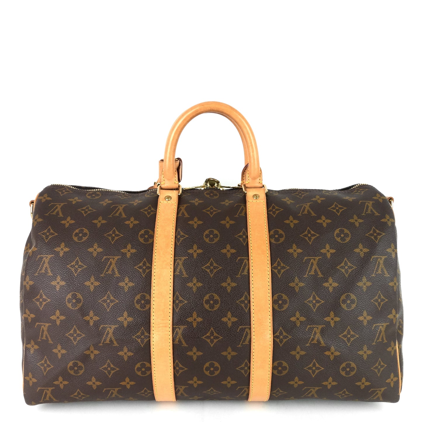 Louis Vuitto Keepall 45 Bandouliere Monogram Canvas Bag