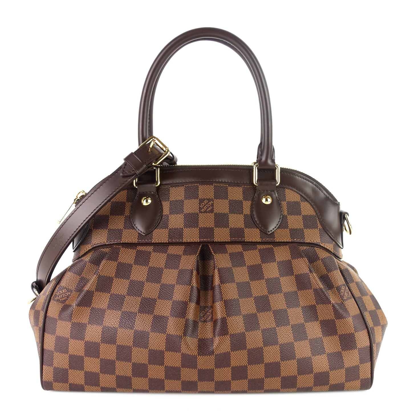Louis Vuitto Trevi PM Damier Ebene Canvas Bag