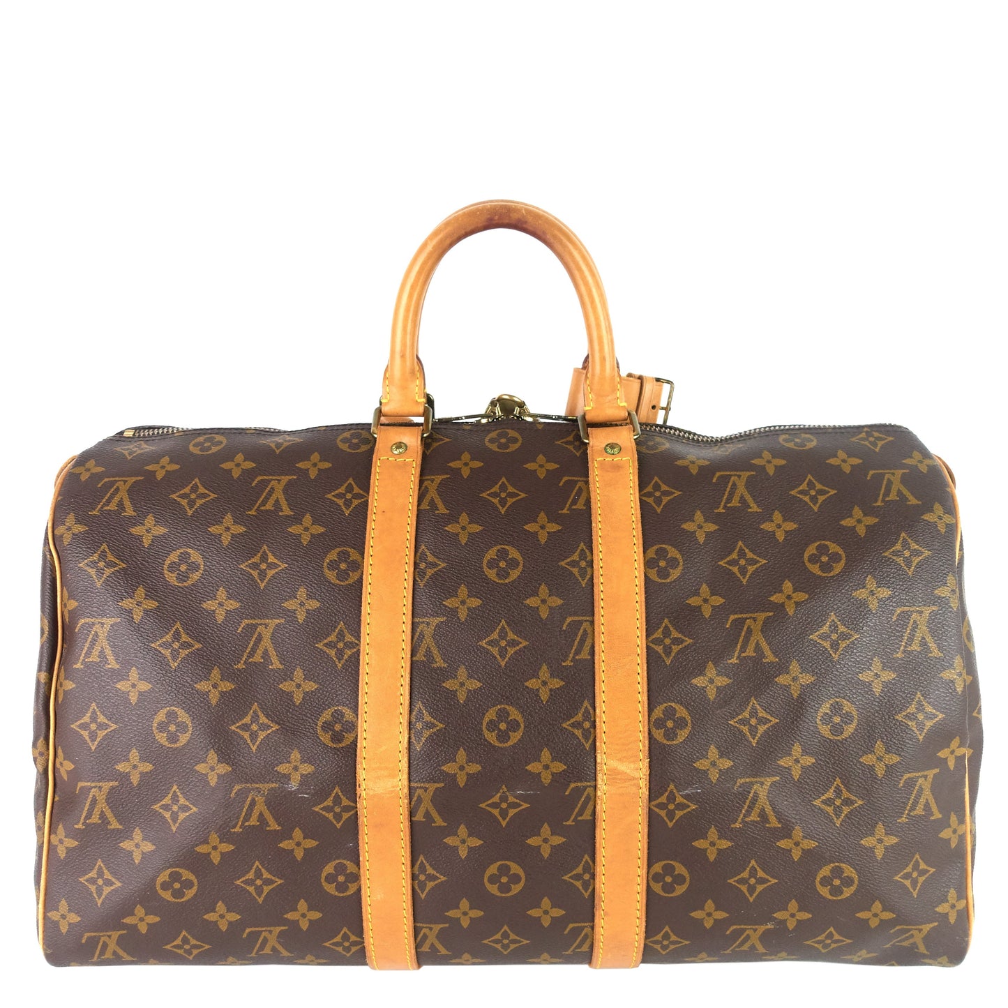 Louis Vuitto Keepall 45 Monogram Canvas Bag