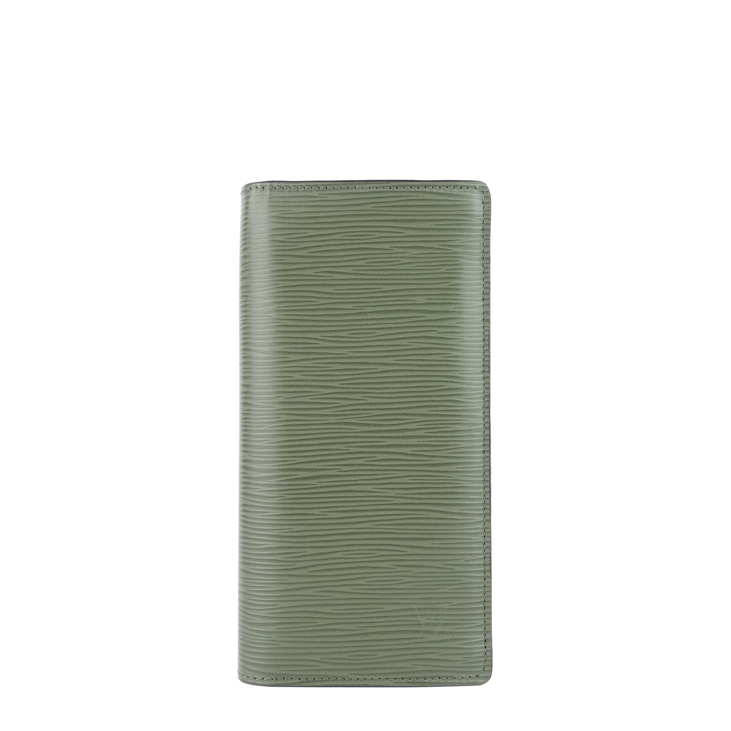 Louis Vuitto Brazza Green Epi Leather Wallet