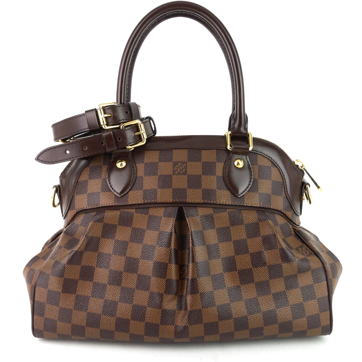 Louis Vuitto Trevi PM Damier Ebene Canvas Bag
