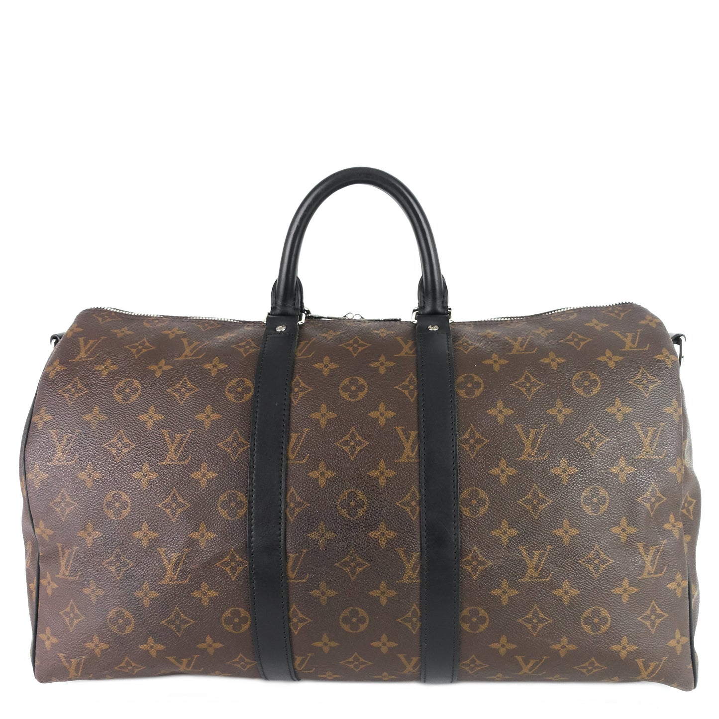 Louis Vuitto Keepall 45 BandouliÃ¨re Macassar Monogram Canvas Bag