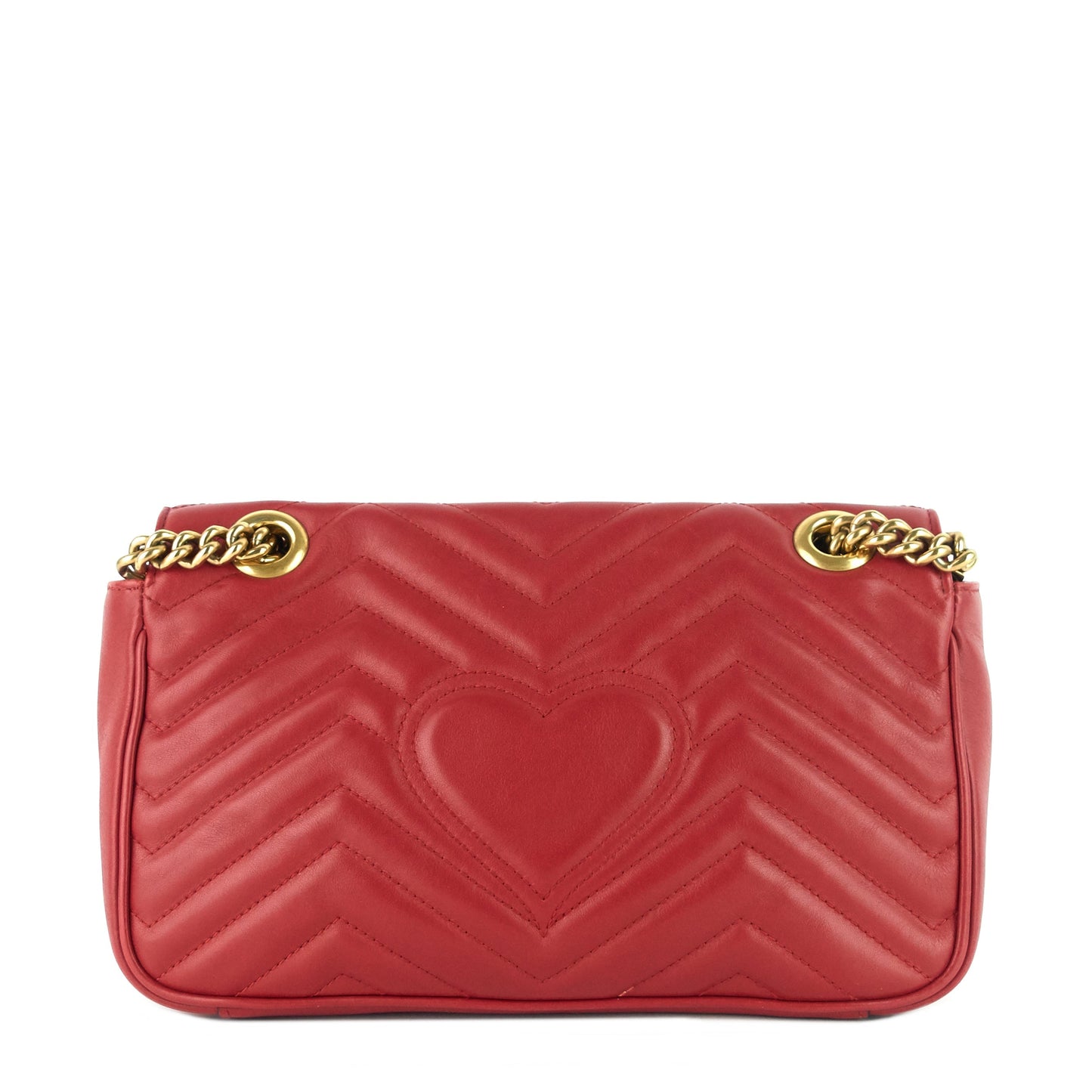 Gucci GG Marmont Small MatelassÃ© Calfskin Leather Shoulder Bag
