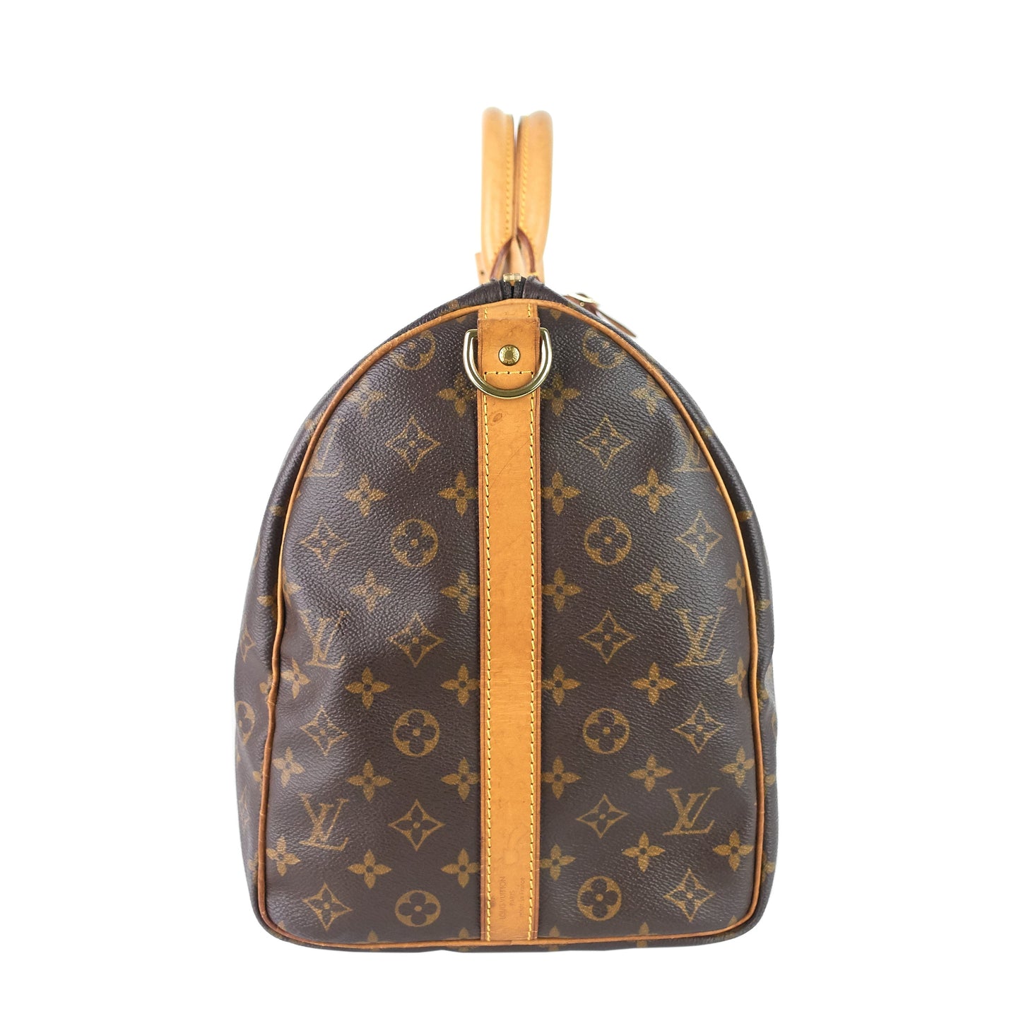 Louis Vuitto Keepall 50 BandouliÃ¨re Monogram Canvas Bag