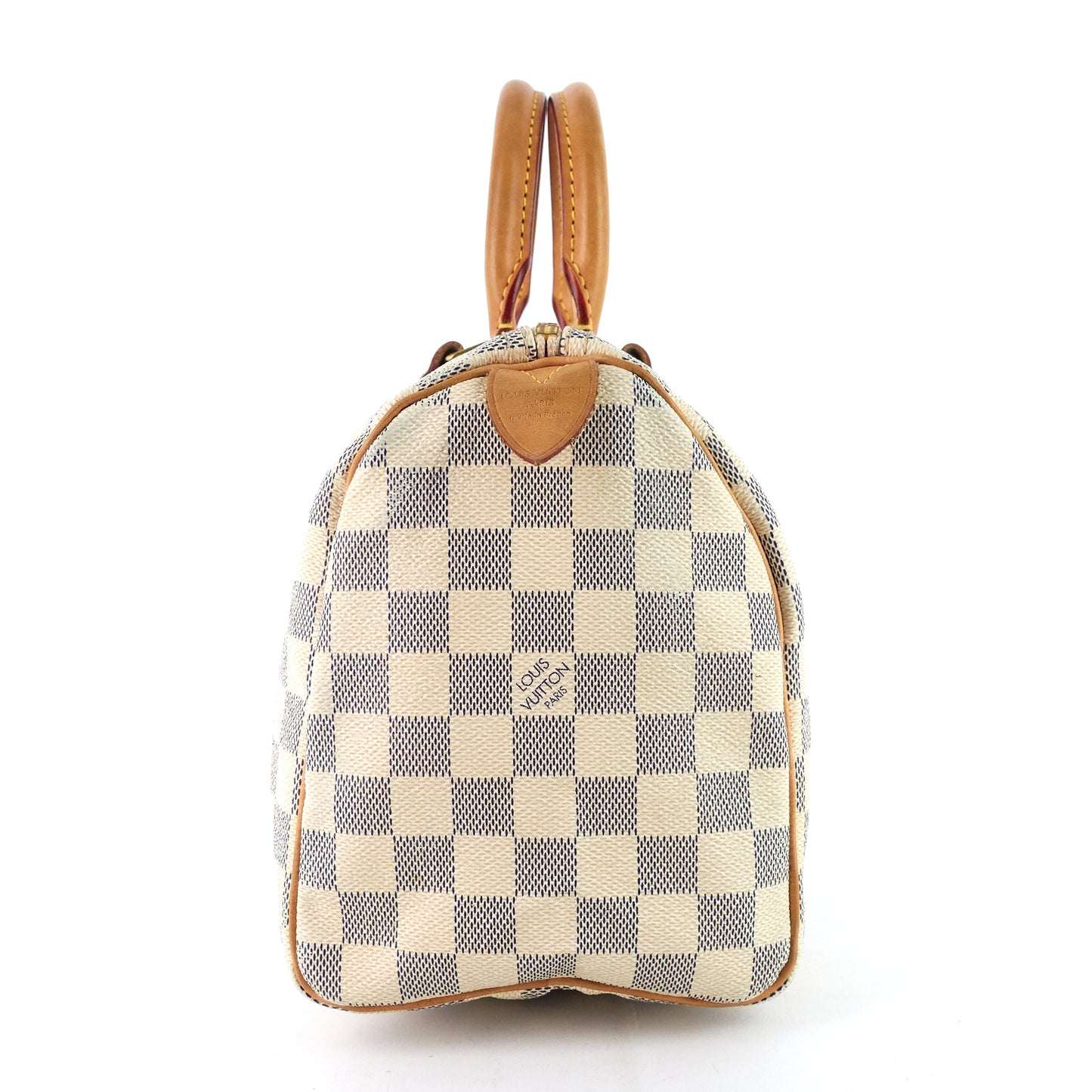 Louis Vuitto Speedy 25 Damier Azur Canvas Bag