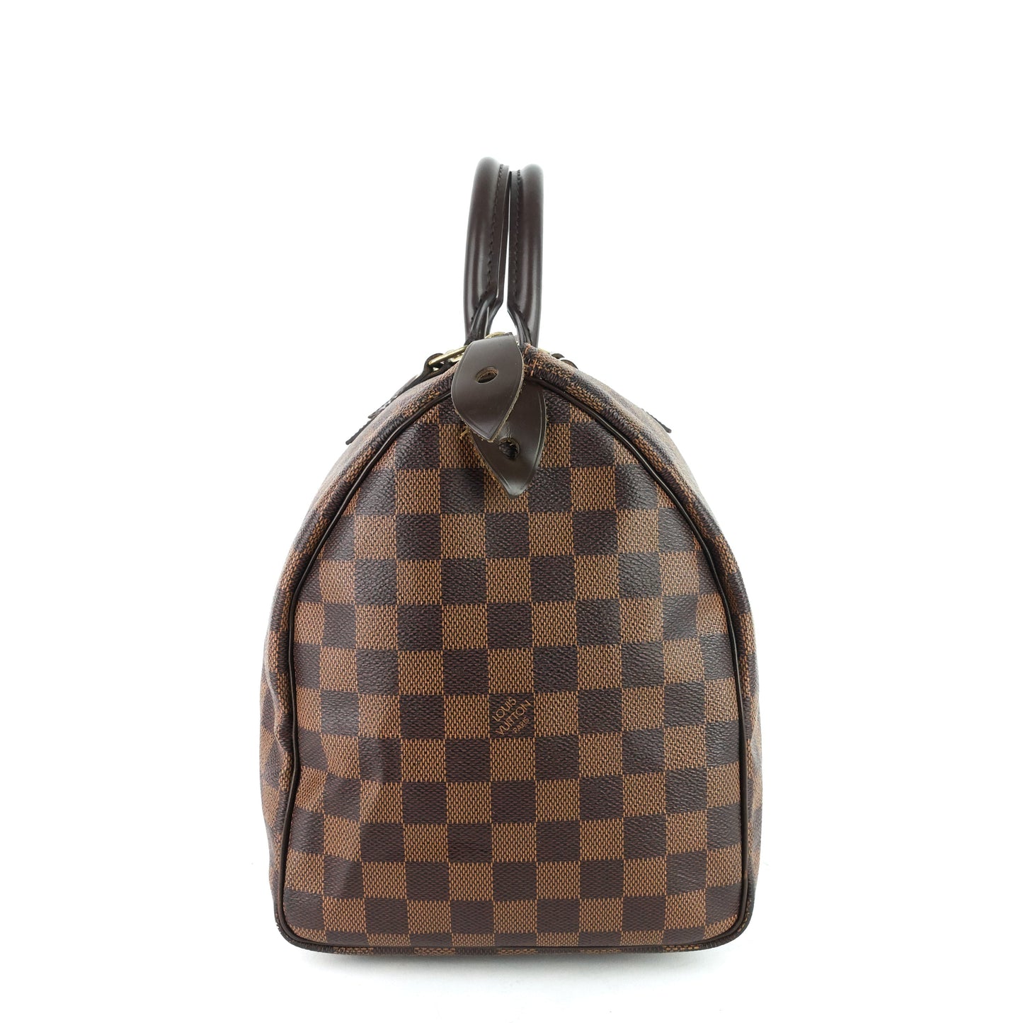 Louis Vuitto Speedy 35 Damier Ebene Canvas Bag