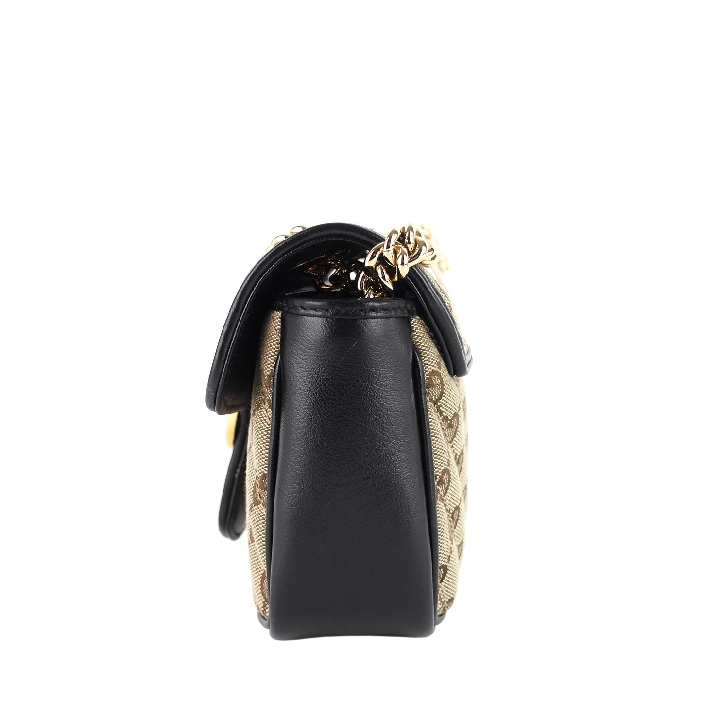 Gucci GG Marmont Small MatelassÃ© Monogram Canvas Shoulder Bag