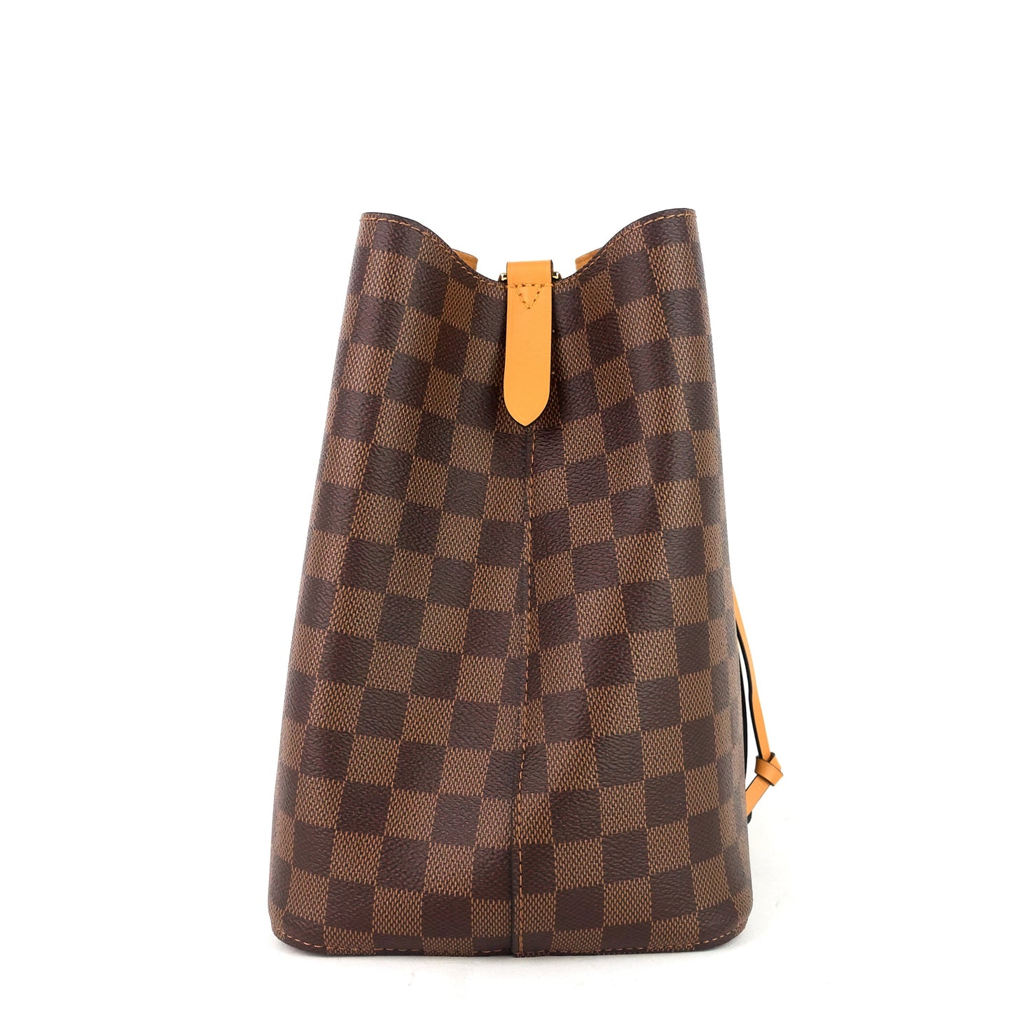 Louis Vuitto NÃ©oNoÃ© Saffron Damier Ebene Canvas Bag
