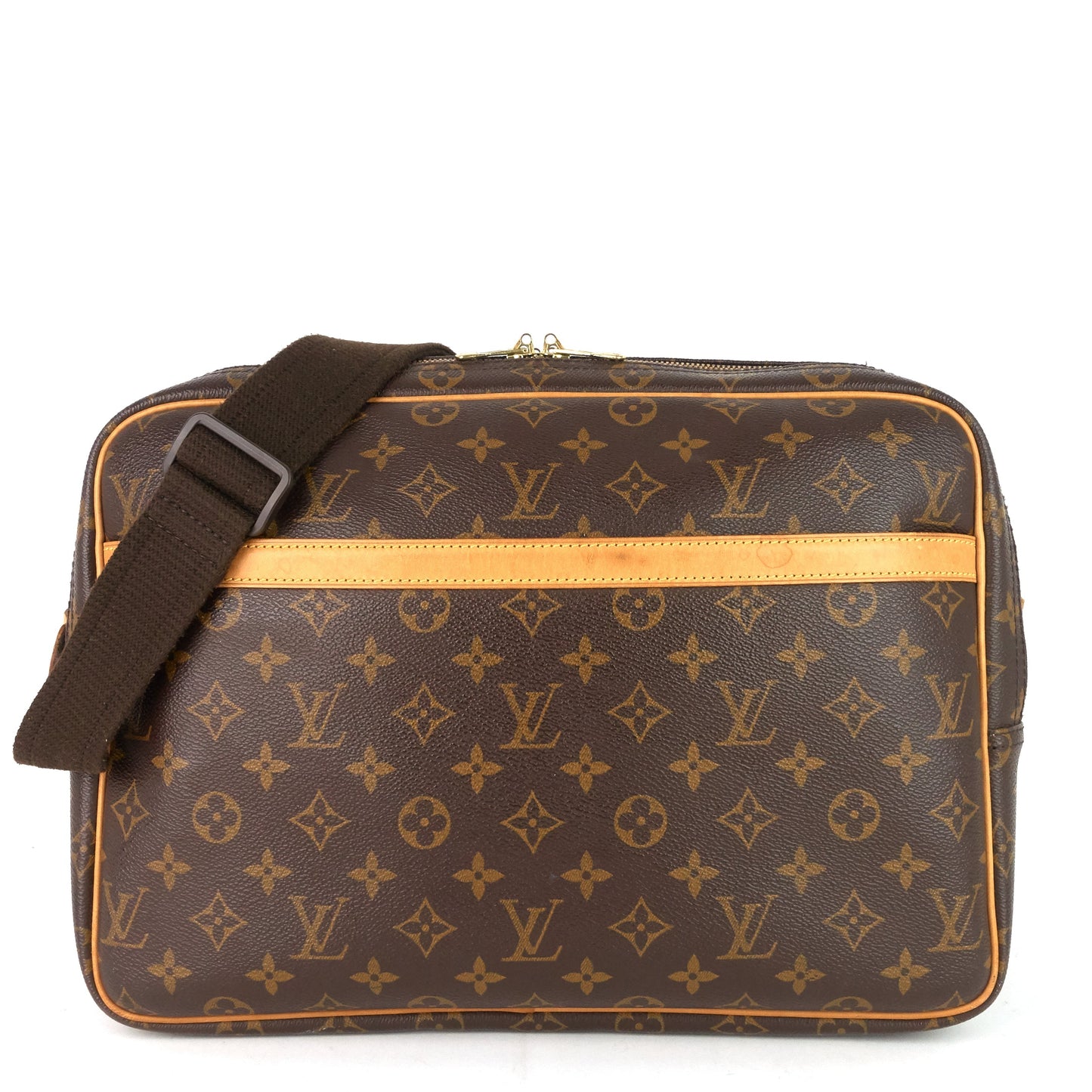 Louis Vuitto Reporter GM Monogram Canvas Bag