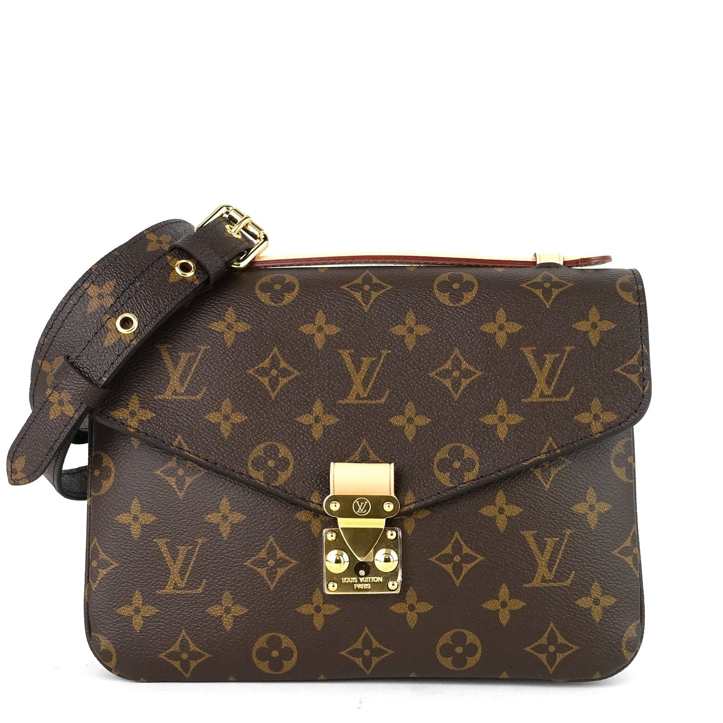 Louis Vuitto Pochette Metis Monogram Canvas Bag