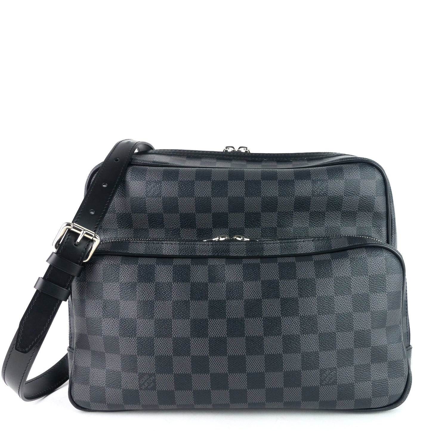 Louis Vuitto Leoh Damier Graphite Canvas Messenger Bag