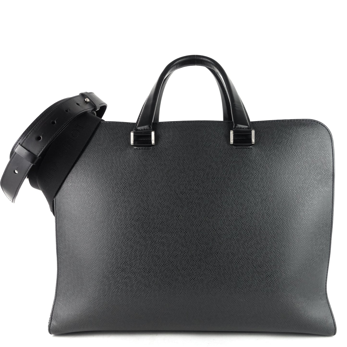 Louis Vuitto Nevski Taiga Leather Briefcase Bag
