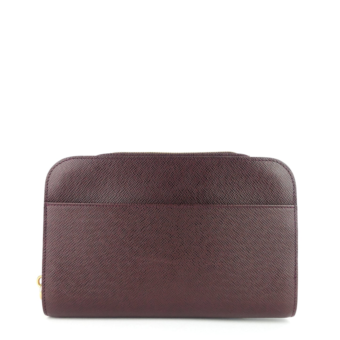Louis Vuitto Pochette Baikal Acajou Taiga Leather Bag