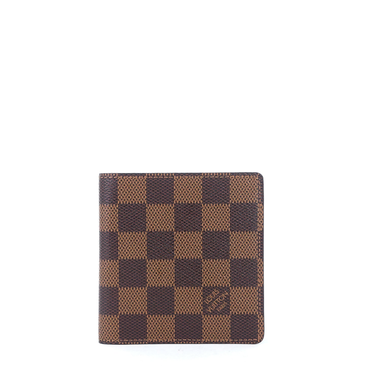 Louis Vuitto Billfold Damier Ebene Canvas Wallet
