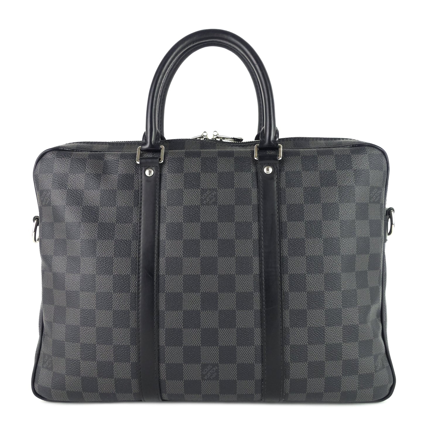 Louis Vuitto Porte-Documents Voyage PM Damier Graphite Canvas Briefcase Bag