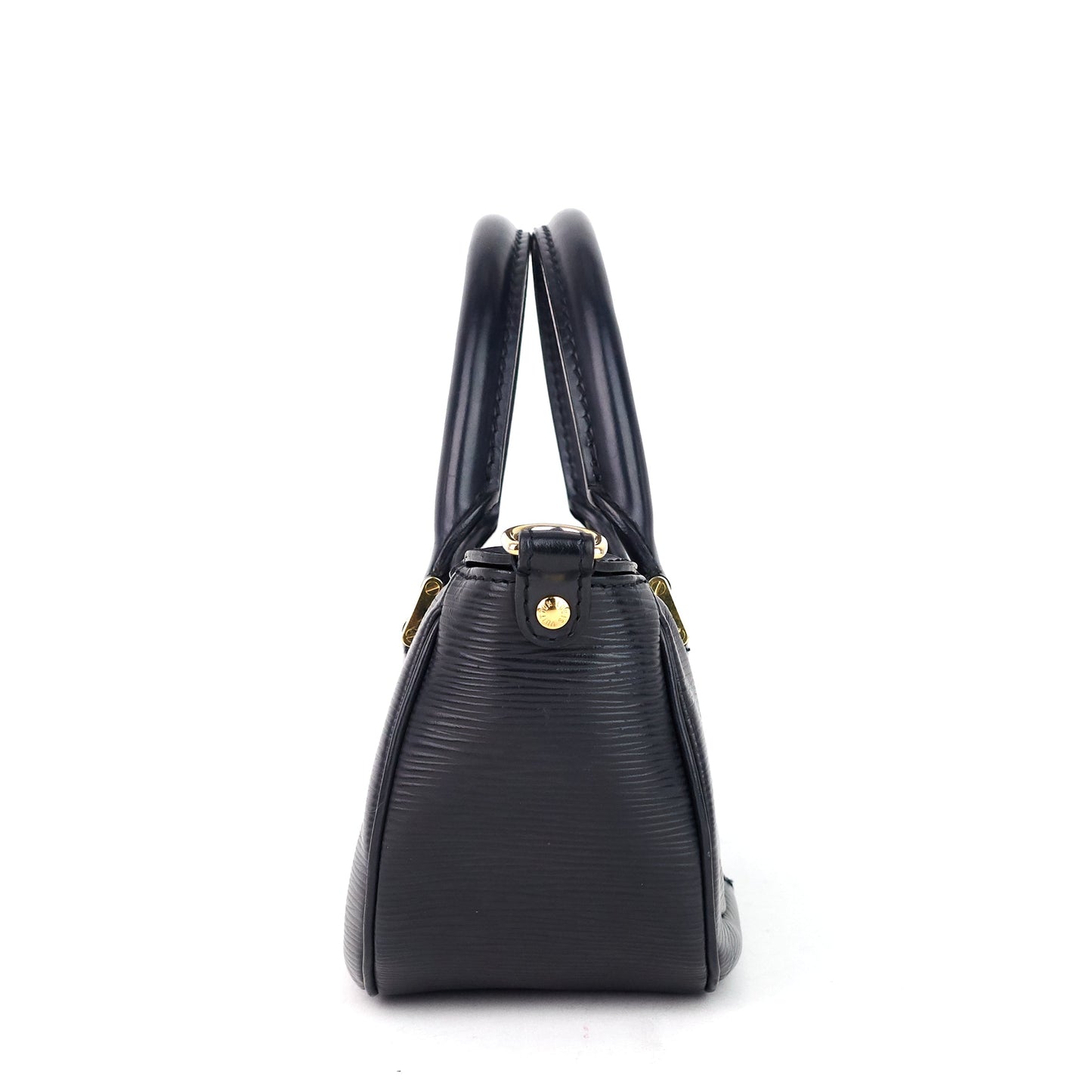 Louis Vuitto Dhanura Black Epi Leather Handbag
