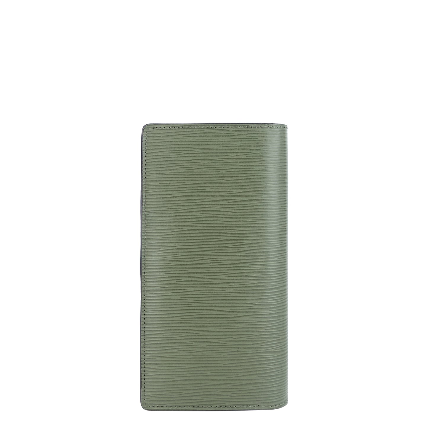 Louis Vuitto Brazza Green Epi Leather Wallet