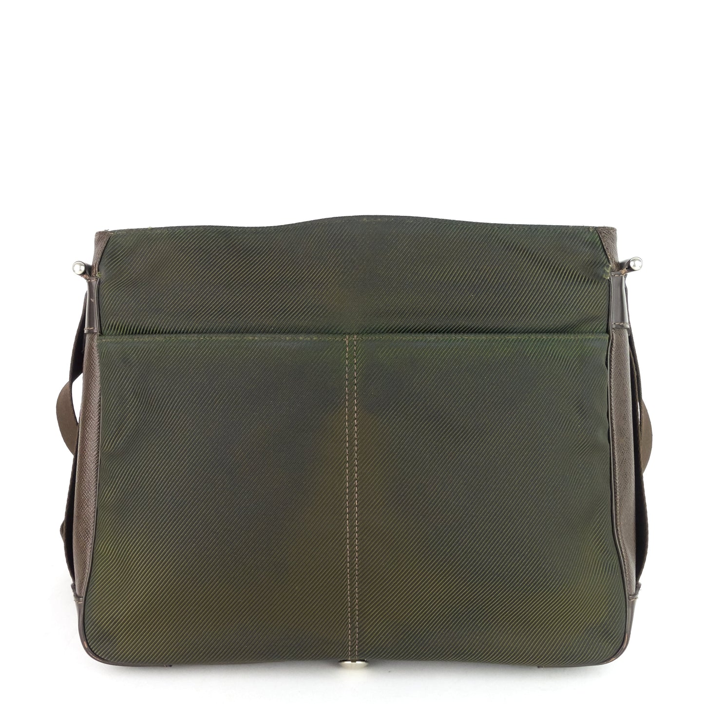 Louis Vuitto Viktor Taiga Leather Messenger Bag