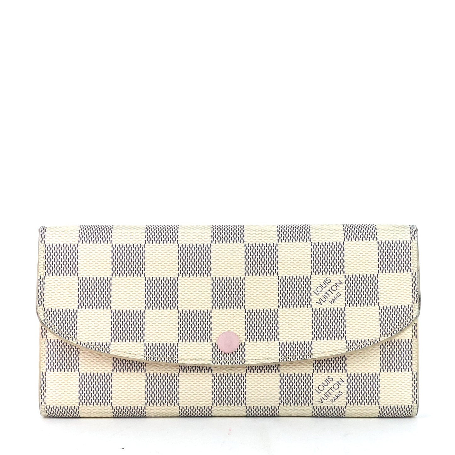 Louis Vuitto Emilie Damier Azur Canvas Wallet