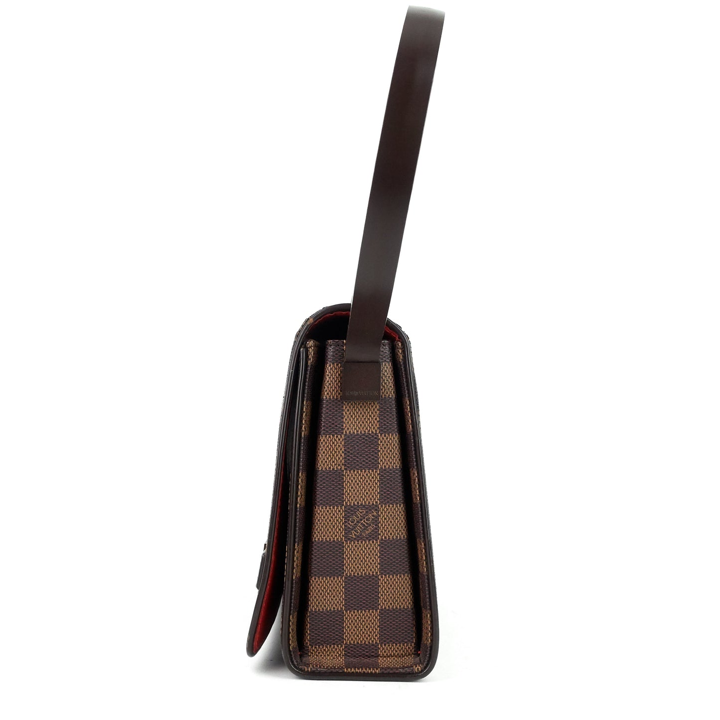 Louis Vuitto Tribeca Long Damier Ebene Canvas Bag