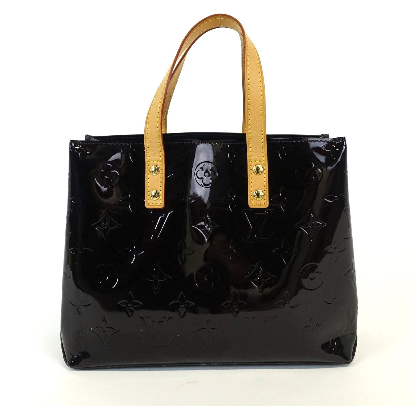 Louis Vuitto Reade PM Monogram Vernis Leather Handbag