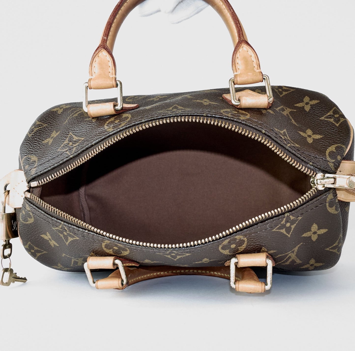 Louis Vuitto Speedy 25 Monogram Canvas Handbag