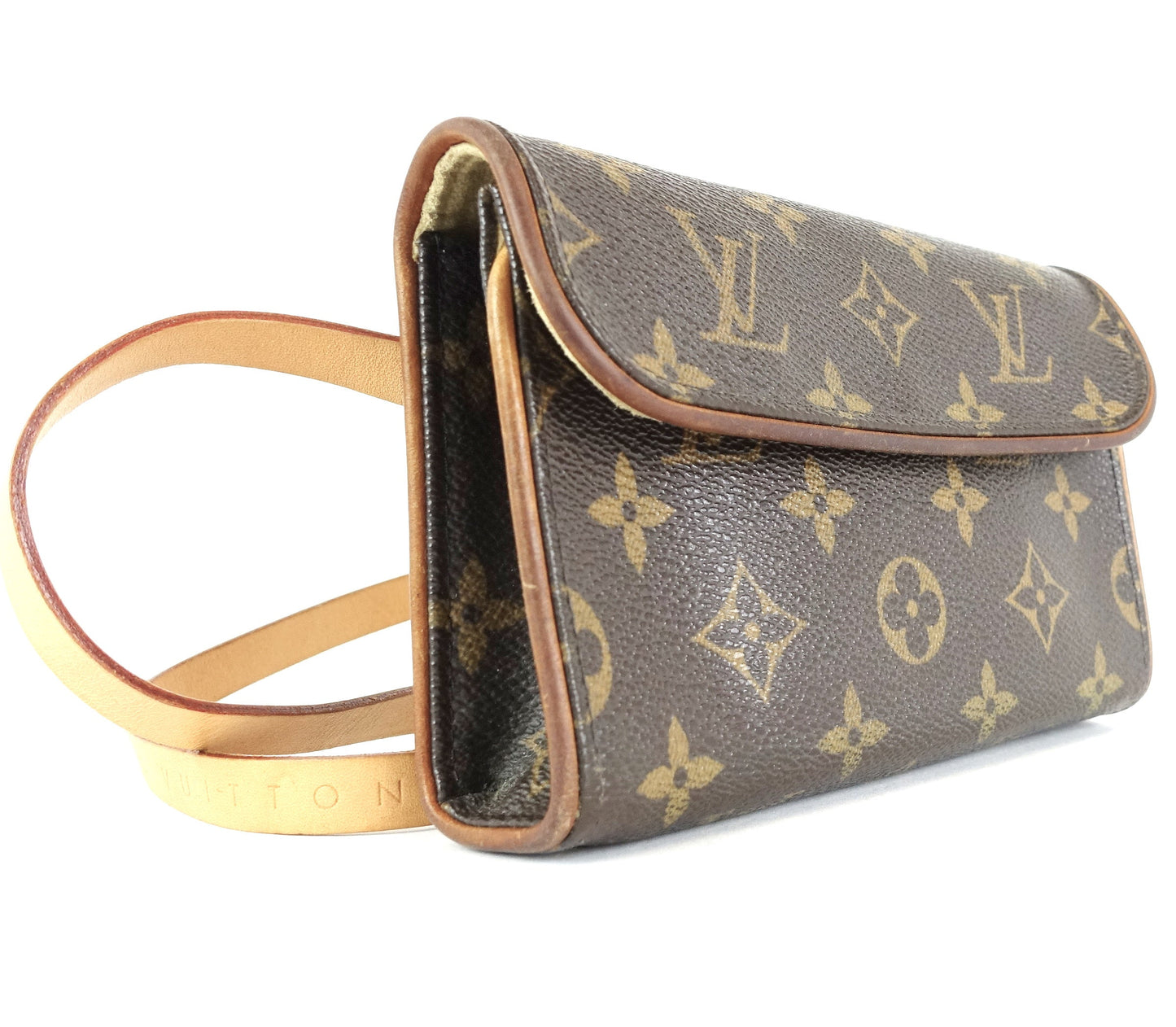 Louis Vuitto Pochette Florentine Monogram Canvas Waist Bag