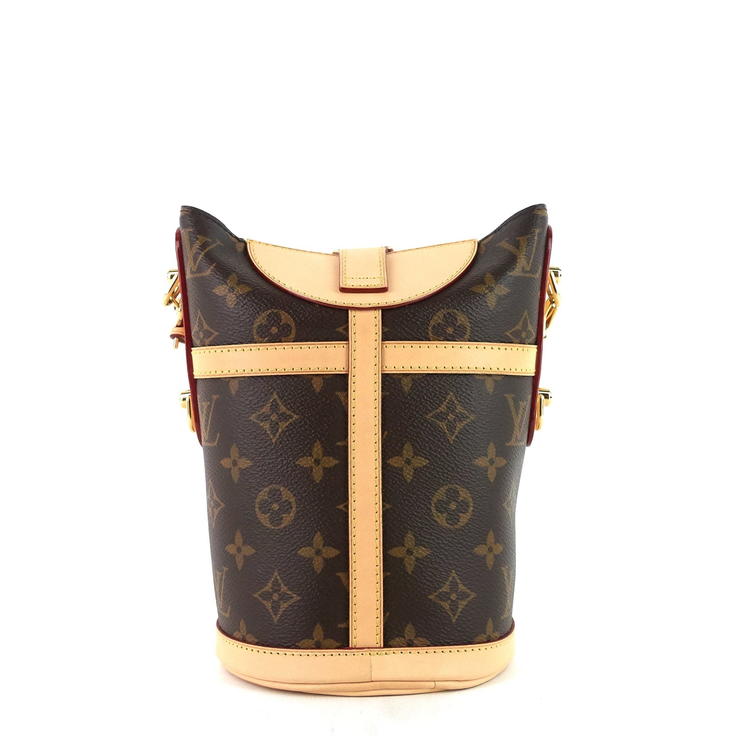 Louis Vuitto Duffle Monogram Canvas Bucket Bag