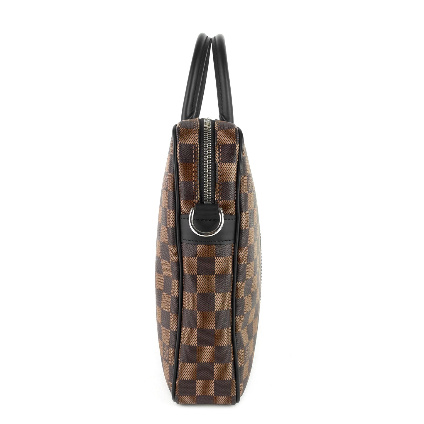 Louis Vuitto Porte-Documents Voyage PM Damier Ebene Canvas Briefcase Bag