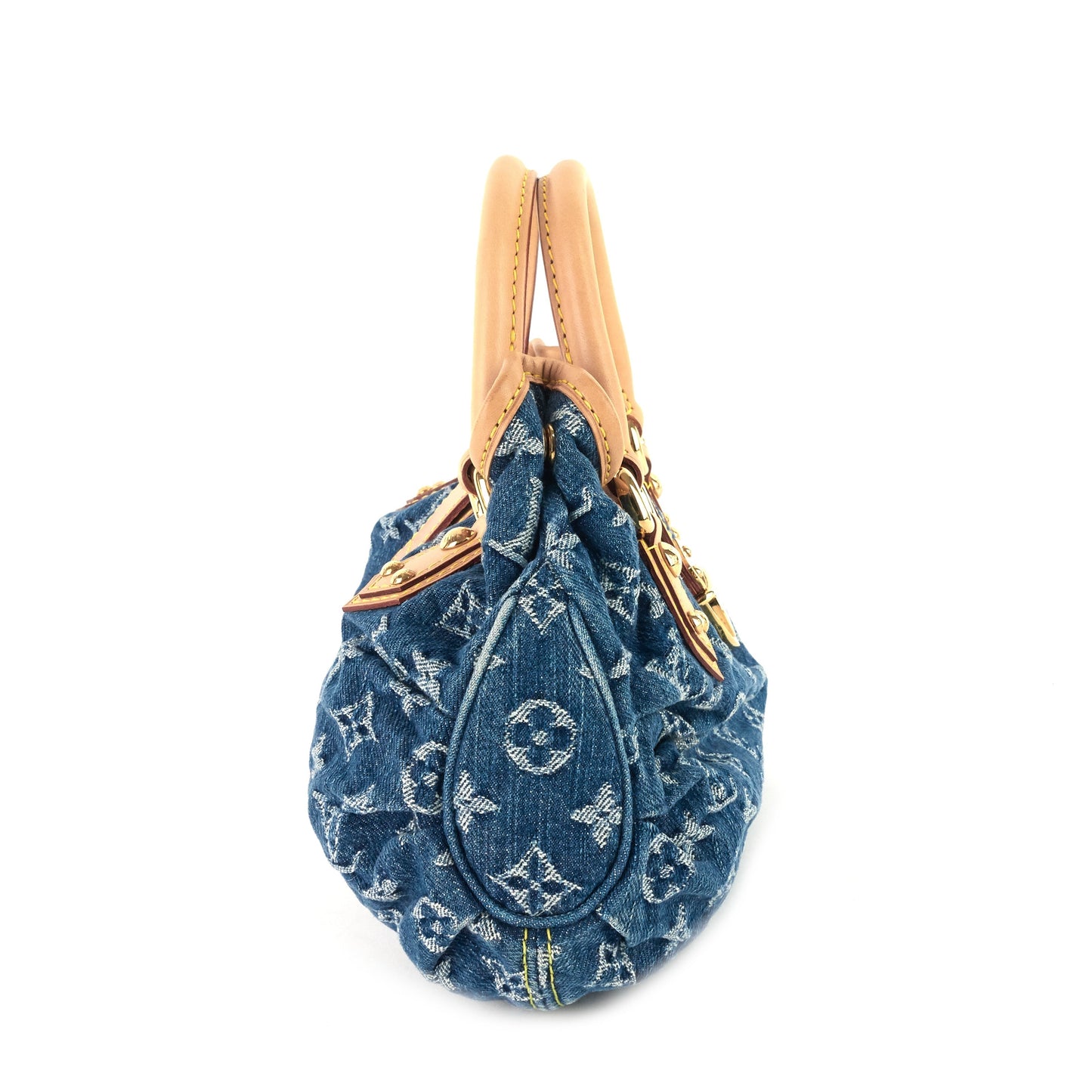 Louis Vuitto Pleaty Monogram Denim Bag