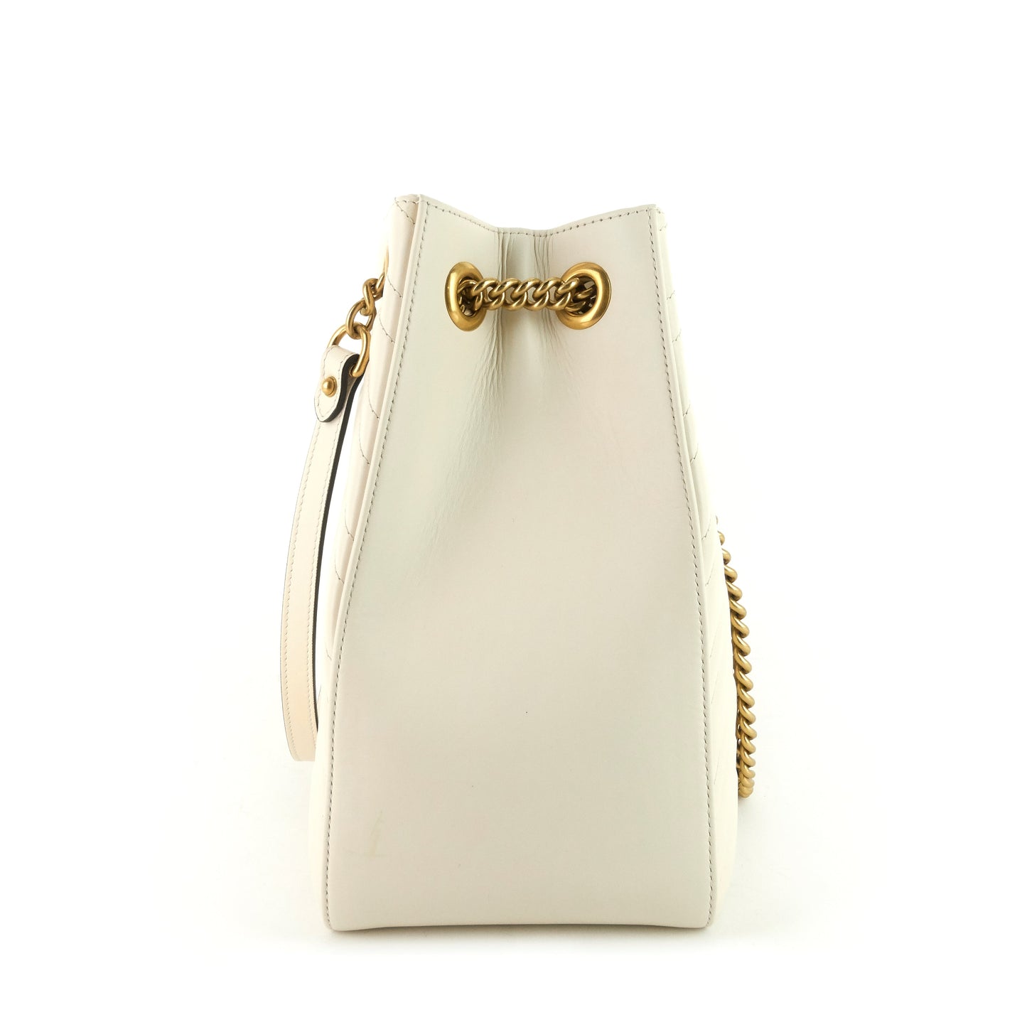 Gucci Marmont Medium MatelassÃ© Calf Leather Chain Shoulder Bag