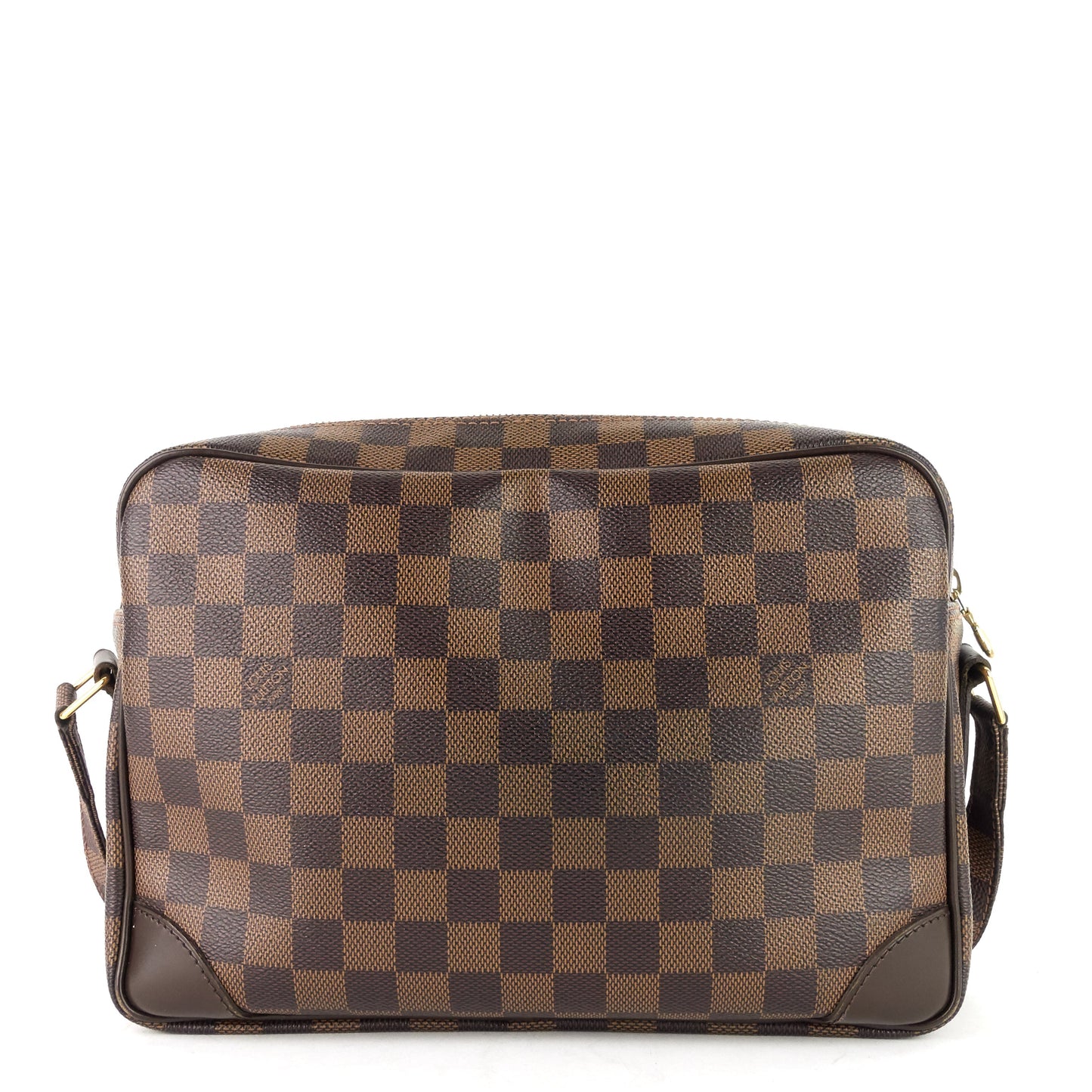 Louis Vuitto Nil 28 Damier Ebene Canvas Messenger Bag