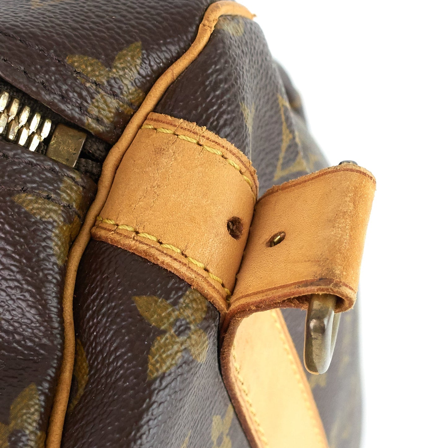 Louis Vuitto Keepall 60 Bandouliere Monogram Canvas Bag