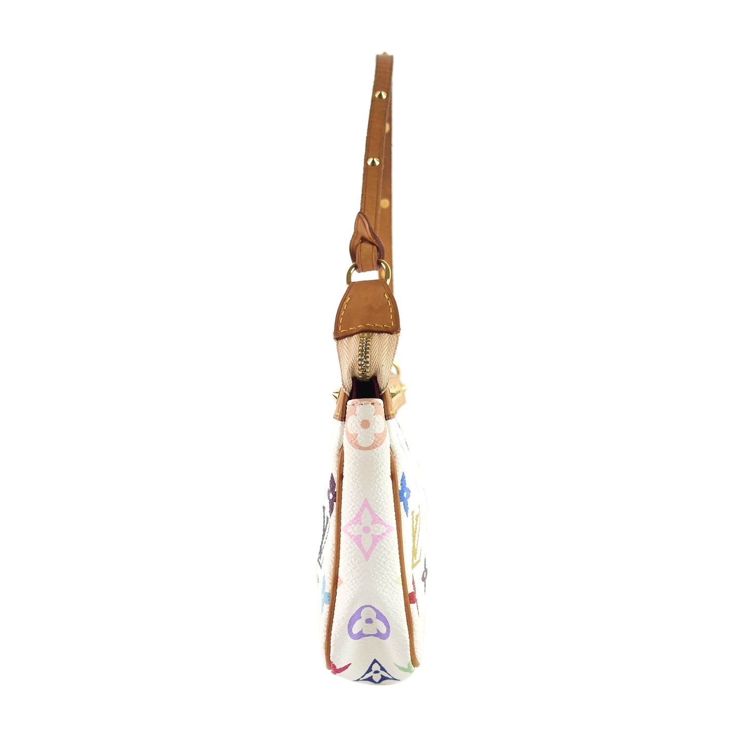 Louis Vuitto Pochette Accessoires Monogram Multicolore Canvas Bag