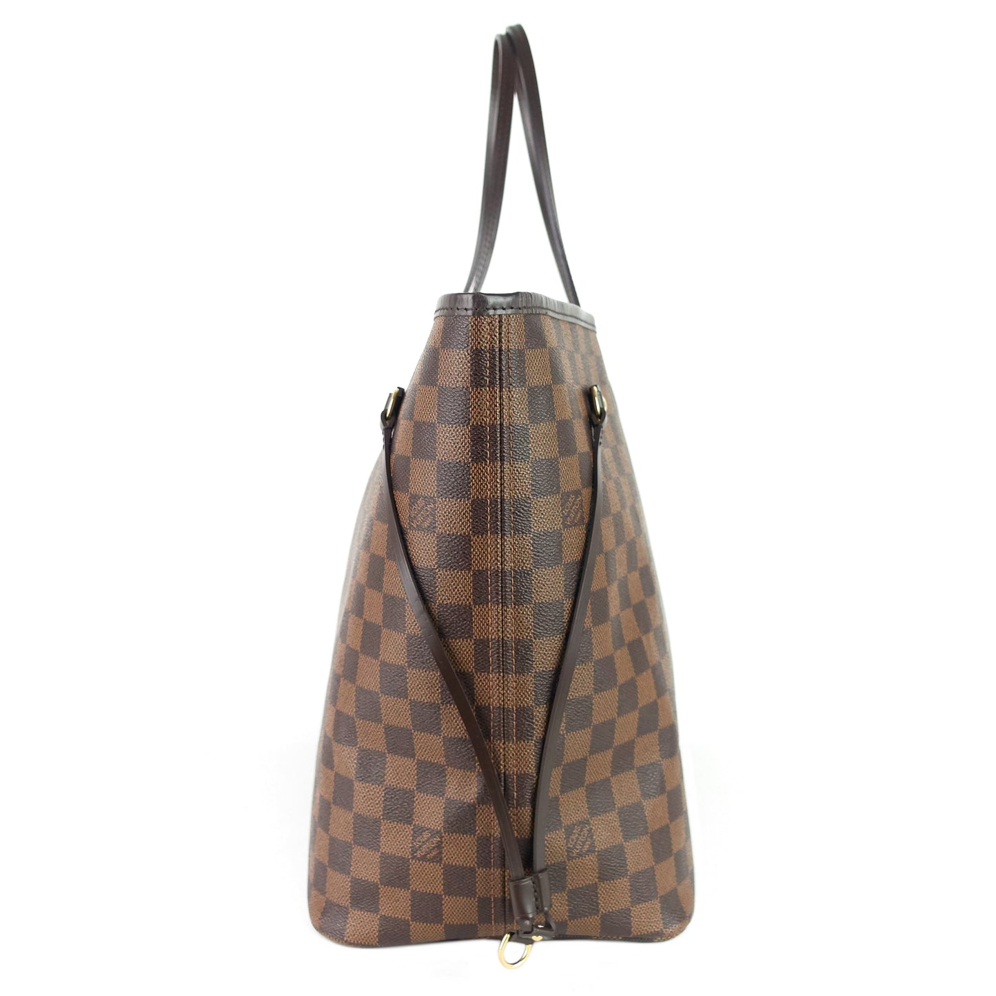 Louis Vuitto Neverfull GM Damier Ebene Canvas Tote Bag