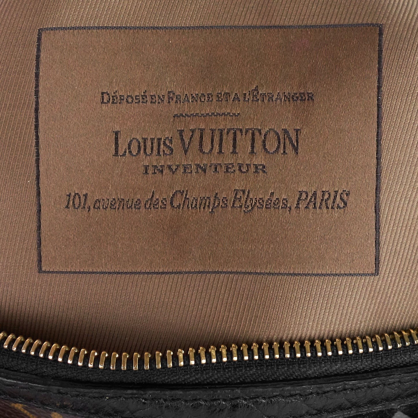 Louis Vuitto Speedy 30 Fleur de Jais Monogram Canvas Sequin Bag