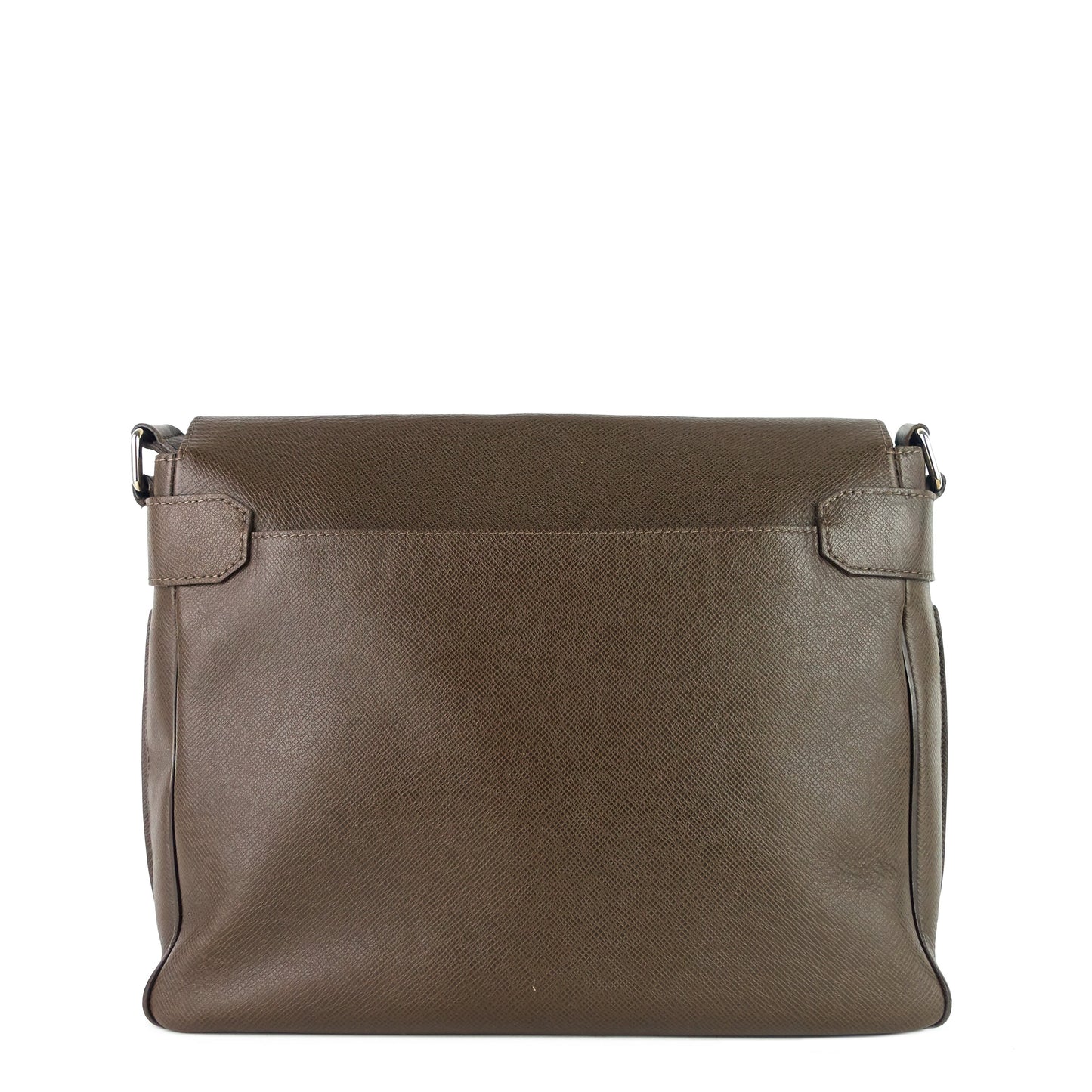 Louis Vuitto Roman MM Taiga Leather Messenger Bag