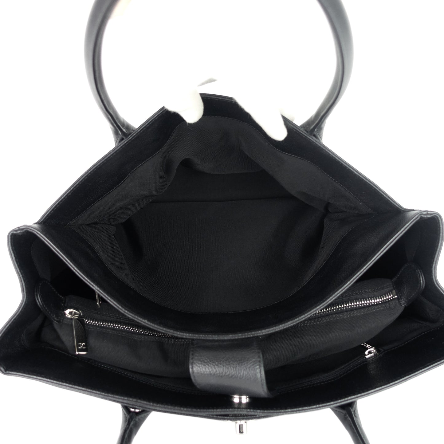 Chanel Chanel Cerf Executive Caviar Leather Tote Bag