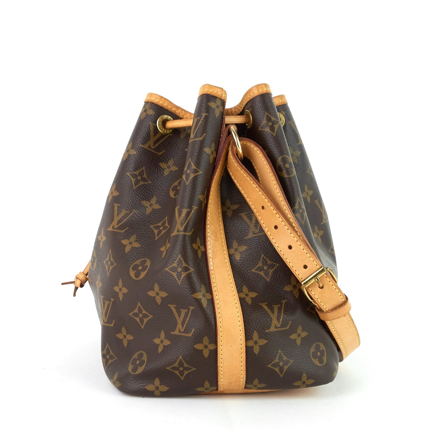 Louis Vuitto Petit Noe Monogram Canvas Bag