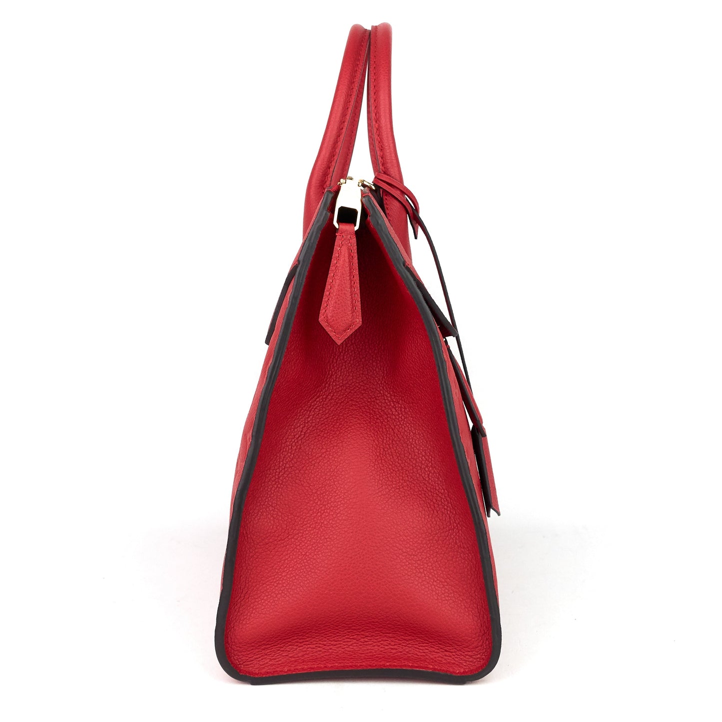 Louis Vuitto Pont-Neuf GM Red Monogram Empreinte Leather Bag