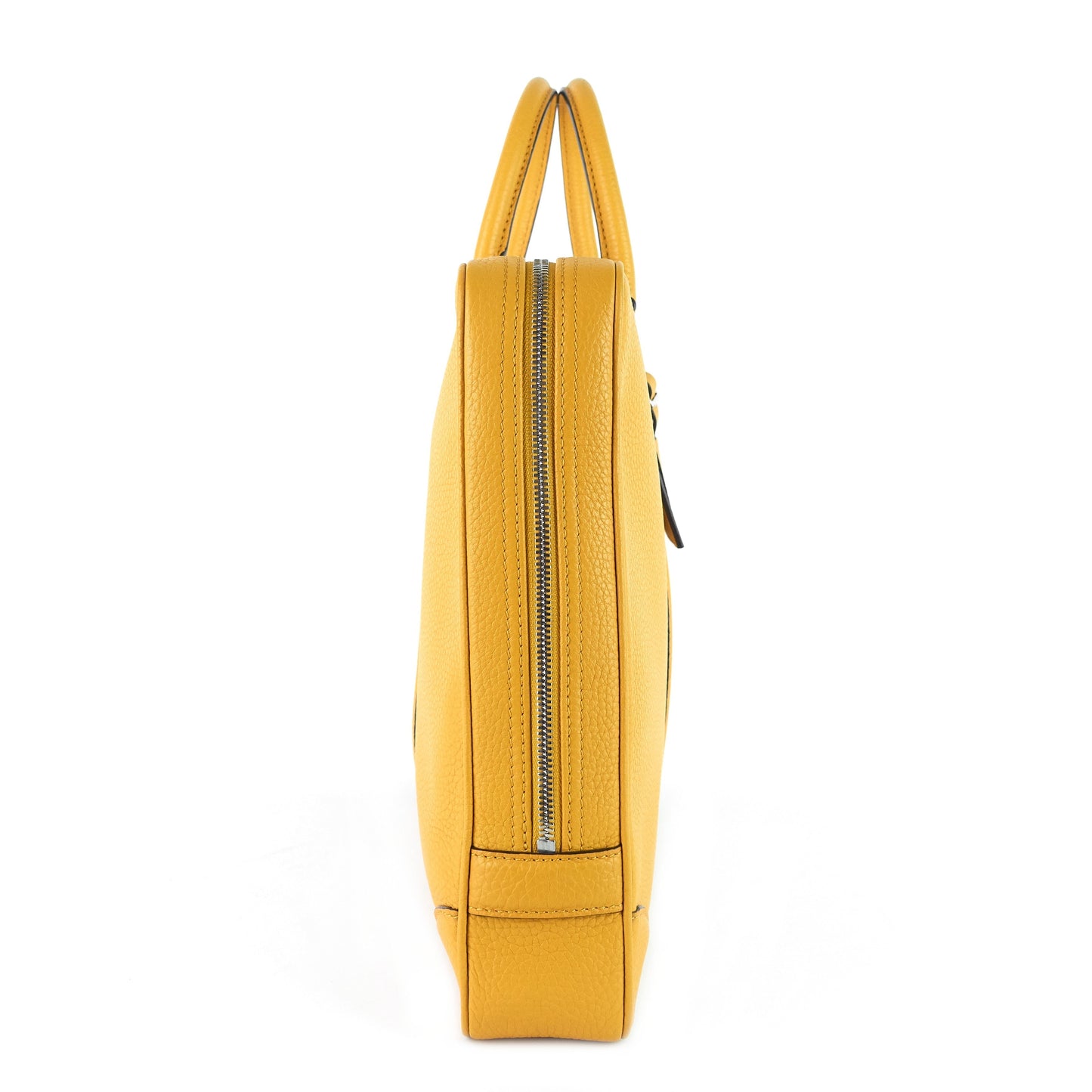 Louis Vuitto Porte-Documents Voyage PM Yellow Taurillon Leather Briefcase Bag