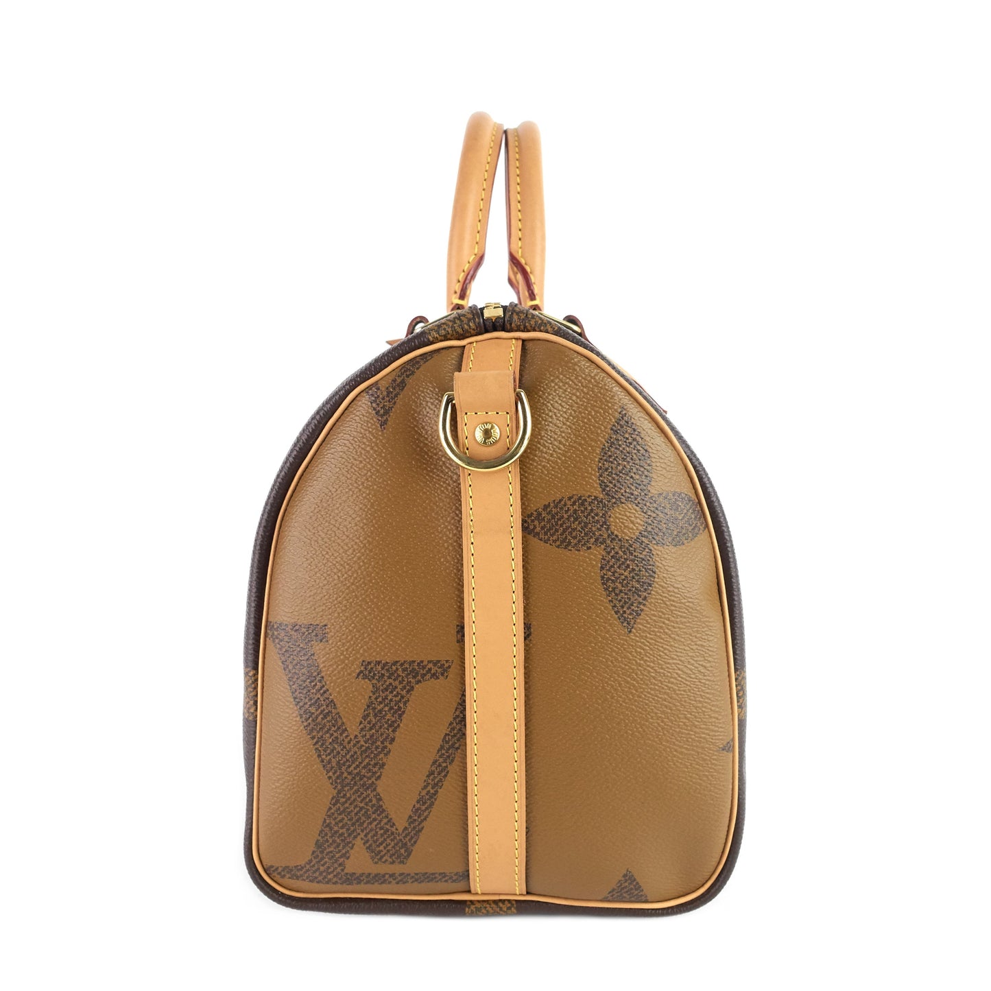 Louis Vuitto Speedy BandouliÃ¨re 30 Monogram Giant Reverse Canvas Bag