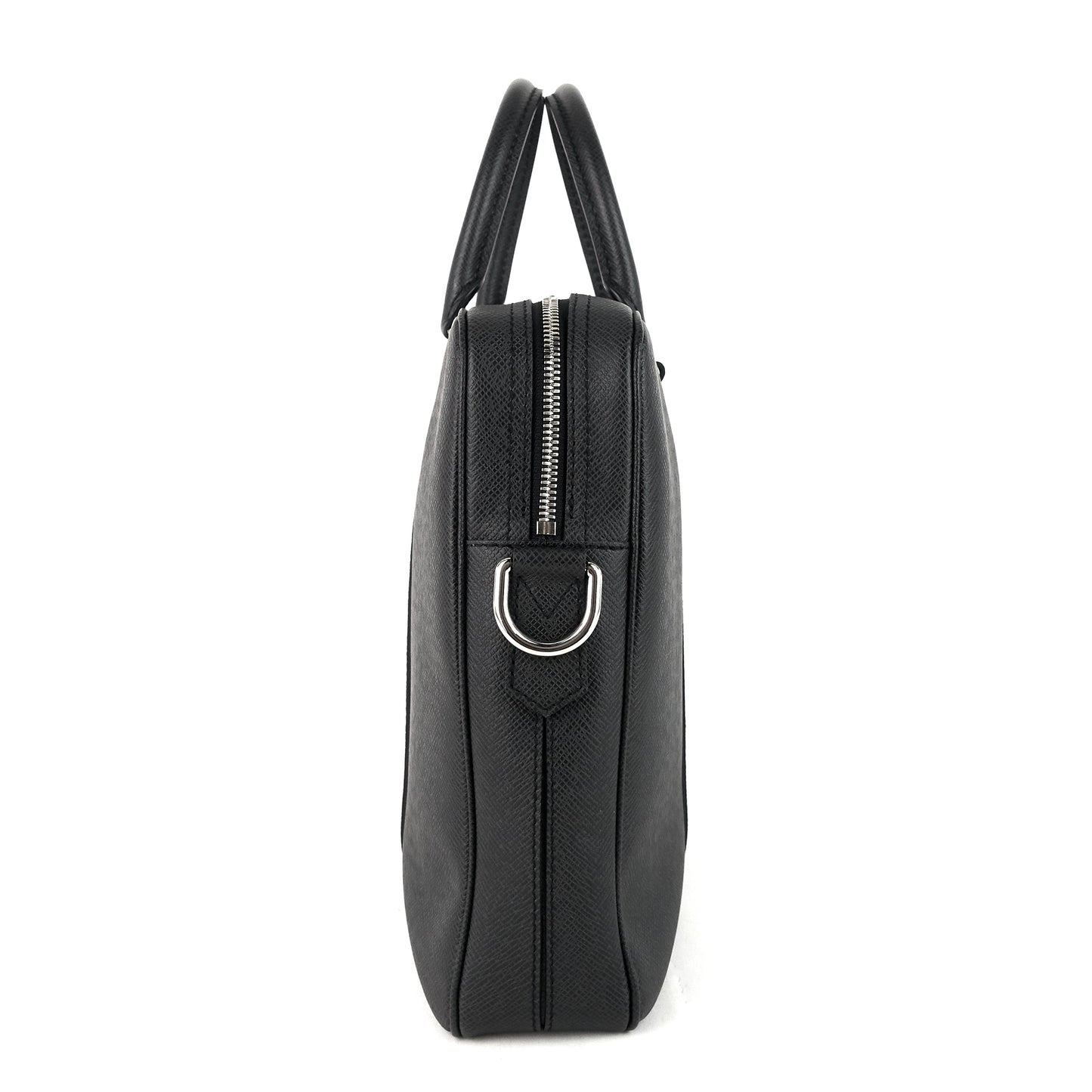 Louis Vuitto Porte-Documents Voyage PM Taiga Leather Briefcase Bag