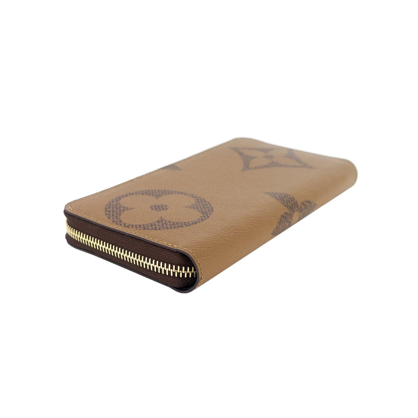 Louis Vuitto Zippy Giant Reverse Monogram Canvas Wallet