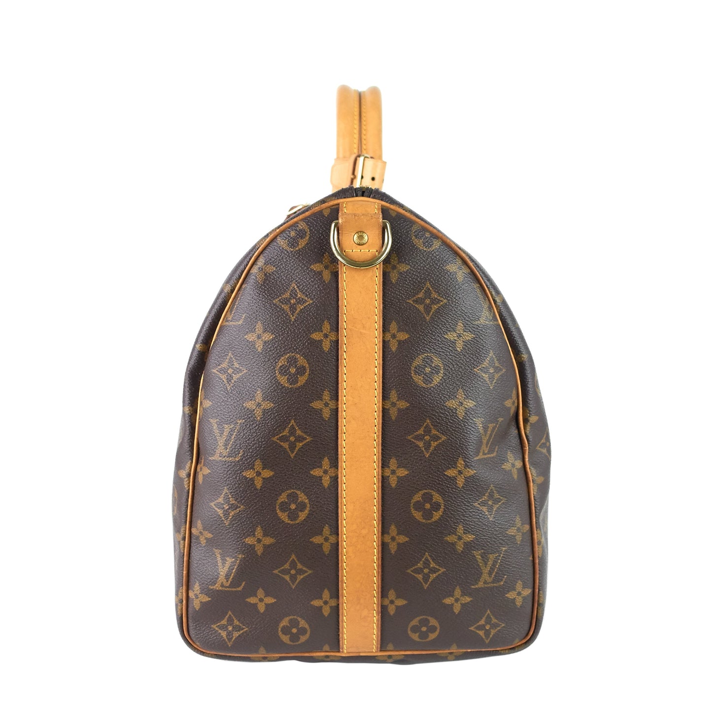 Louis Vuitto Keepall 50 BandouliÃ¨re Monogram Canvas Bag