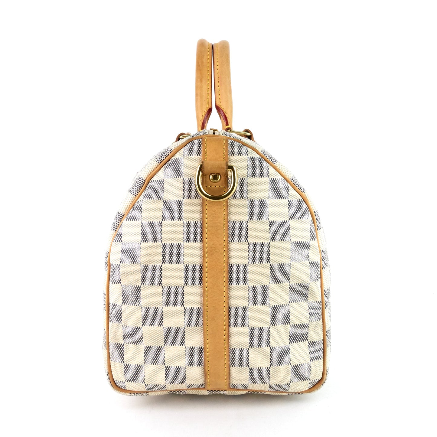 Louis Vuitto Speedy 30 Bandouliere Damier Azur Canvas Bag