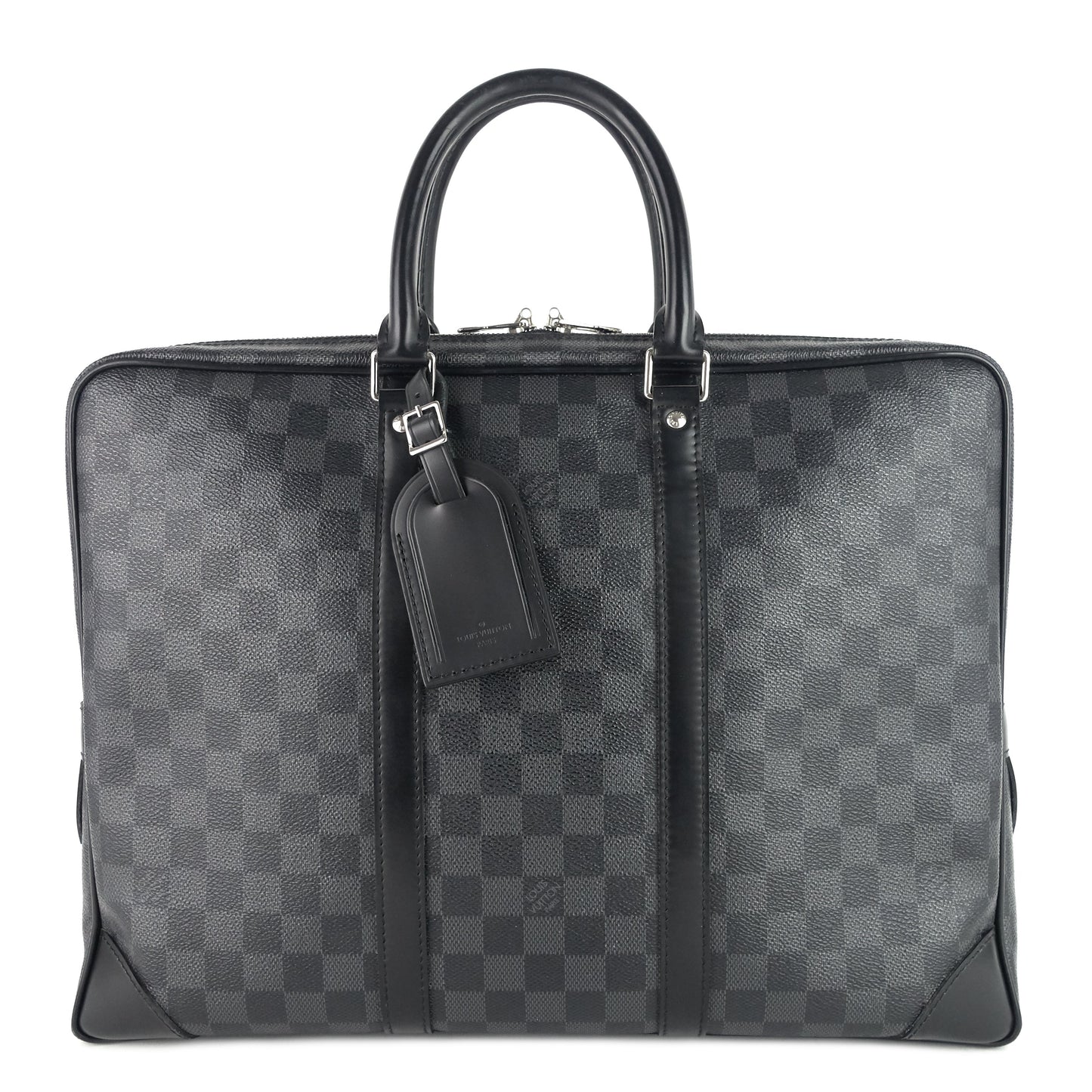 Louis Vuitto Porte-Documents Voyage GM Damier Graphite Canvas Briefcase Bag